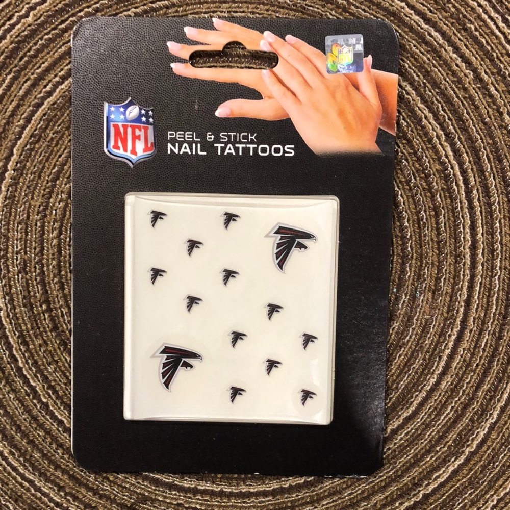 NFL Atlanta Falcons Nail Tattoos